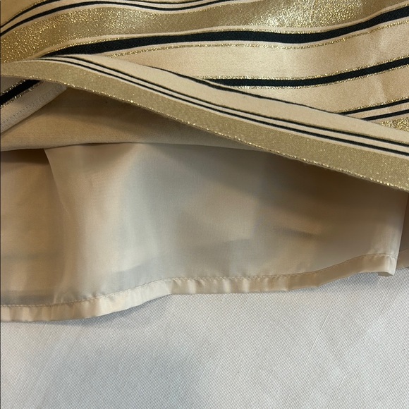 J. Crew Cream and White Mini Pencil Skirt Casual - Picture 5 of 6